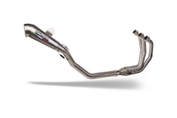 GPR Komplettauspuffanlage Triumph Trident 660 2021/2024 e5 POWERCONE EVO FS