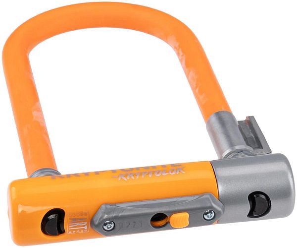 KRYPTONITE Bügelschloss Kryptolok Mini-7 orange