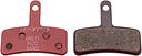 Vorschaubild Tektro Scheibenbremsbelag D40.11 semi-metallisch rot
