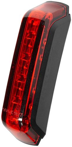 Trelock Rücklicht COB Line E schwarz/rot
