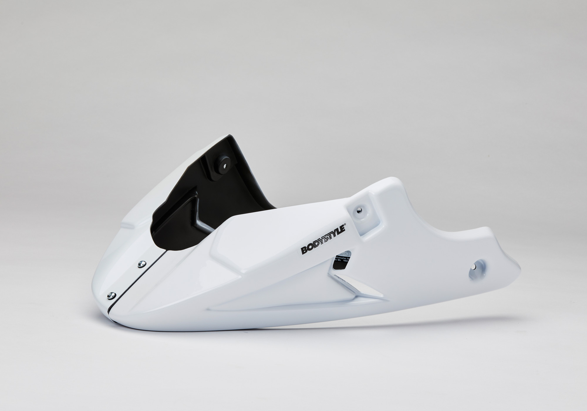 BODYSTYLE Sportsline Bugspoiler ABS Kunststoff weiß für SUZUKI SV 650 