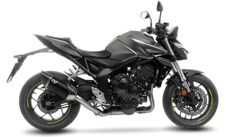 LeoVince Slip-On Schalldämpfer SBK LV-14 R Black Edition für Honda CB1000 Hornet