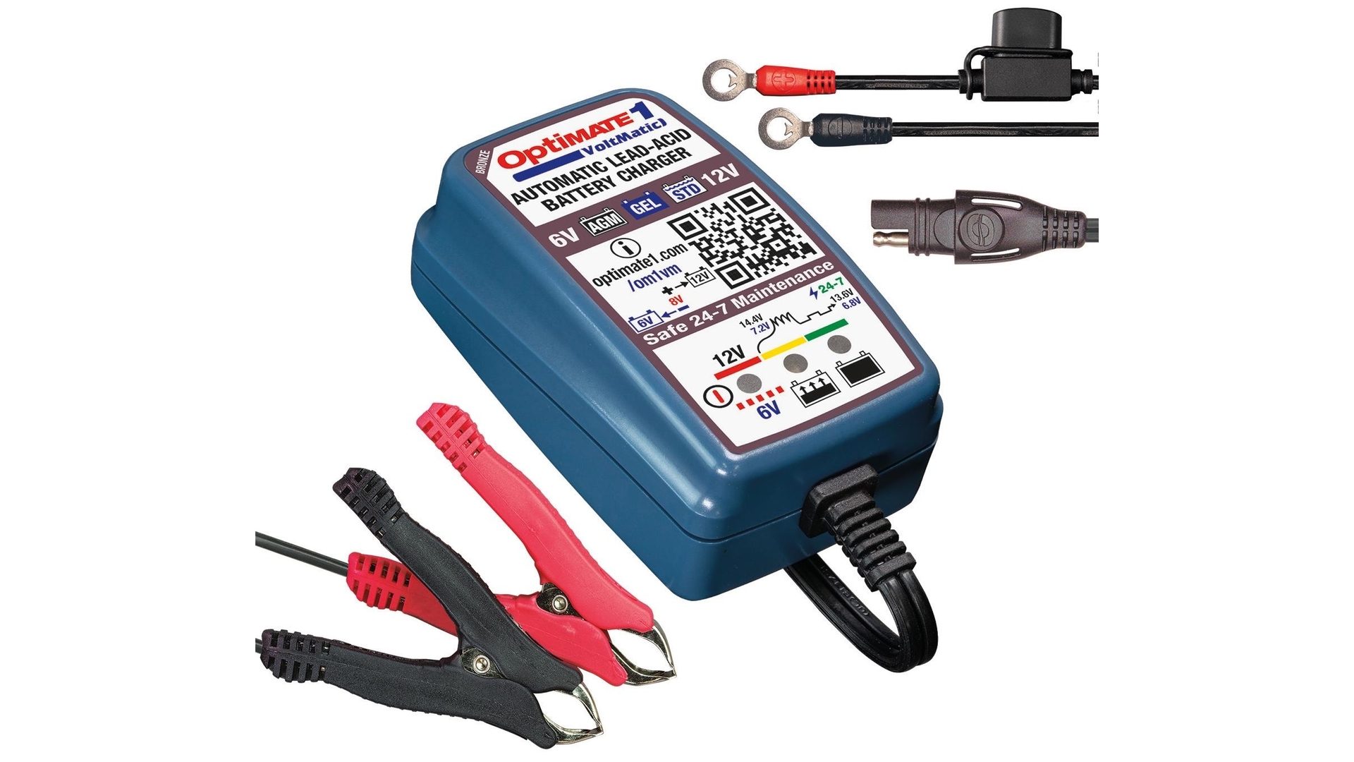 Tecmate Batterieladegerät Optimate1 VoltMatic