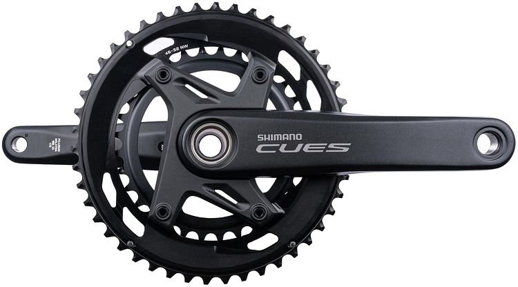 Shimano Kettenradgarnitur CUES FC-U6040-2 32/46 Zähne 170 mm schwarz