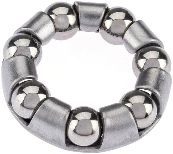 CONTEC Kugelring für Vordernabe 3/16 Zoll 7 Stk. silber