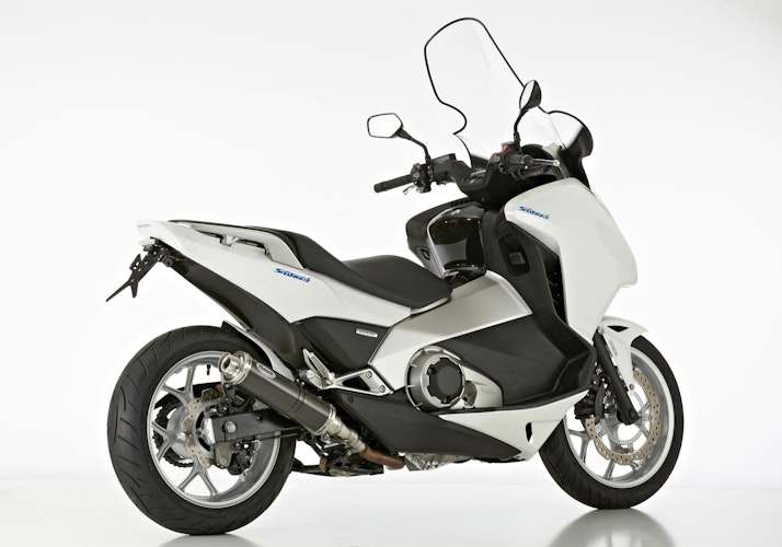 HURRIC SLIP-ON Schalldämpfer Supersport Carbon für HONDA Integra 700,Integra 750,NC700S,NC700X,NC750S,NC750X