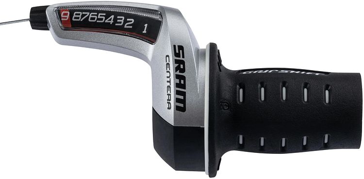 SRAM Drehgriffschalter Grip Shift Centera 9-fach rechts schwarz/silber