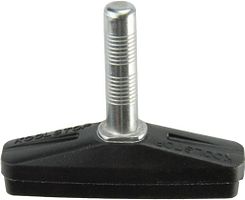Kool Stop Bremsschuh City Pad V-Brake schwarz Steckbefestigung, Packung &agrave, 25 Pa