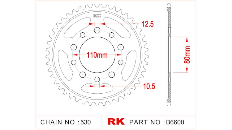 RK Kettenrad 6600