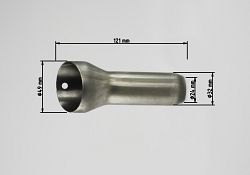 Shark Performance  dB-Absorber Standard Ø32 mm Schraube innen/oben