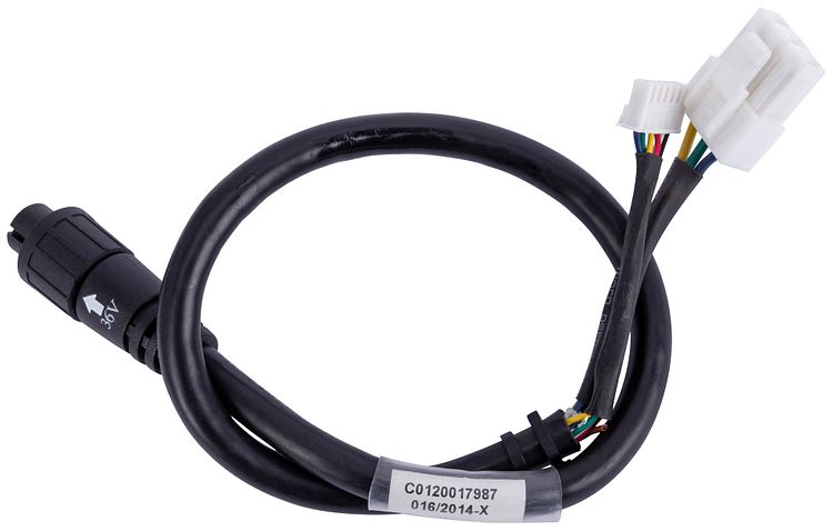 TranzX Motorkabel Mittelmotor M25 schwarz