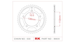 RK Kettenrad 6835