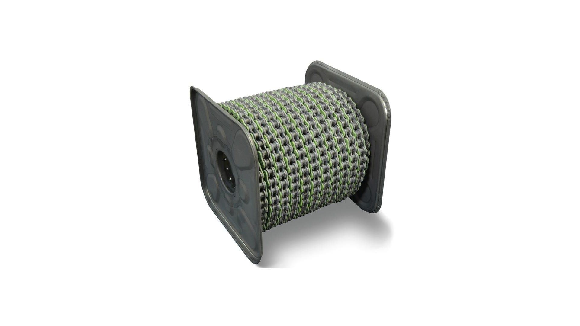 RK Kette 428KRO grün Rollenware