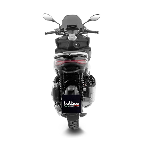 LEOVINCE Schalldämpfer SBK LV One EVO Edelstahl, E-Zulassung, Slip-On mit Katalysator