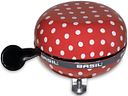 Vorschaubild Basil Big Bell Polkadot Klingel 80 mm rot weiß