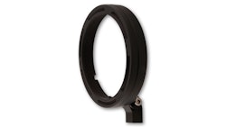 HIGHSIDER pro 7 Zoll Lampenhalterring Frame-R1 Schwarz CNC, Untere Befestigung