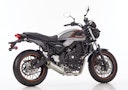 Vorschaubild SHARK KOMPLETTANLAGE Titan silber SRC 4 für KAWASAKI Ninja 650,Z650,Z650 RS EURO5  