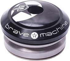Brave Steuersatz Integrated 1 1/8 Zoll schwarz voll integriert