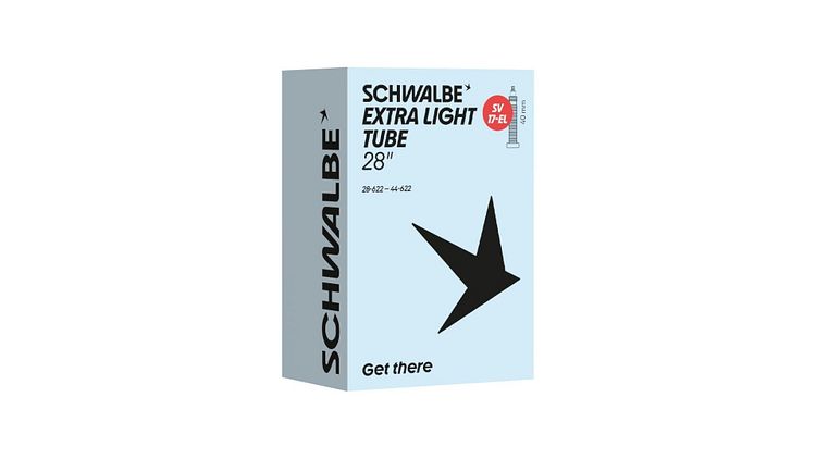 Schwalbe Schlauch Nr. 17-EL Extralight Sclaverandventil