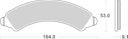 Vorschaubild SBS Bremsbelag 977RSI Offroad Racing Sinter