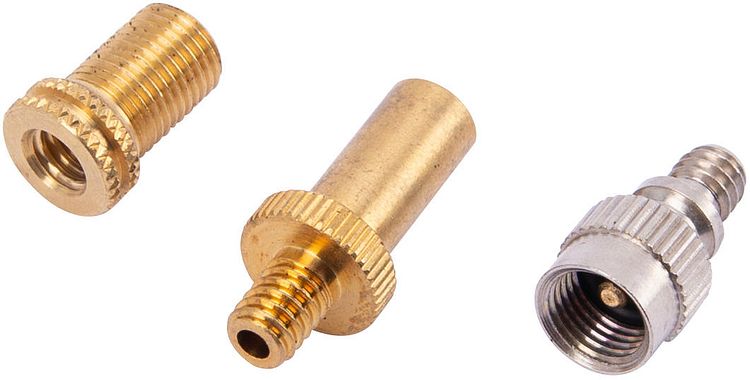 CONTEC Ventiladapter-Set Valve Uni gold/silber