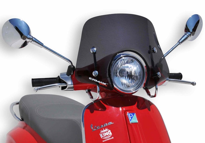 ERMAX Scooterscheibe Piccolo Windschutz  Für VESPA Primavera 125 M81 65347100