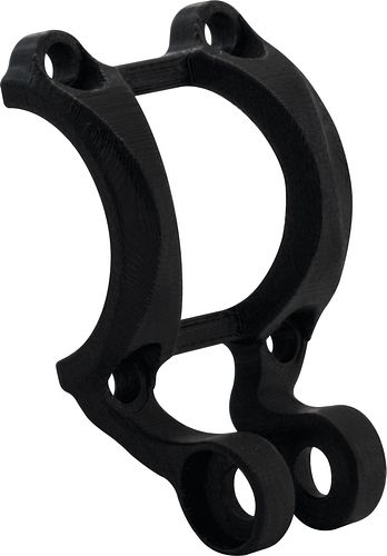 ergotec Vorbau-Frontkappe 31,8 mm schwarz für Charisma und High Charisma, Piranha