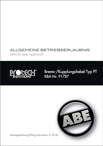 PROTECH ABE Brems-/Kupplungshebel - 200113