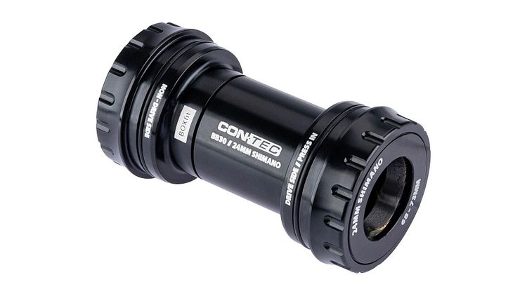 CONTEC Innenlager BOX.Fit BB30 schwarz BB30-24, passend für SHIMANO Hollowtech