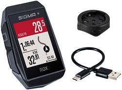 Sigma Sport Fahrradcomputer Rox 11.1 Evo schwarz GPS Halterung, Befestigungsmaterial