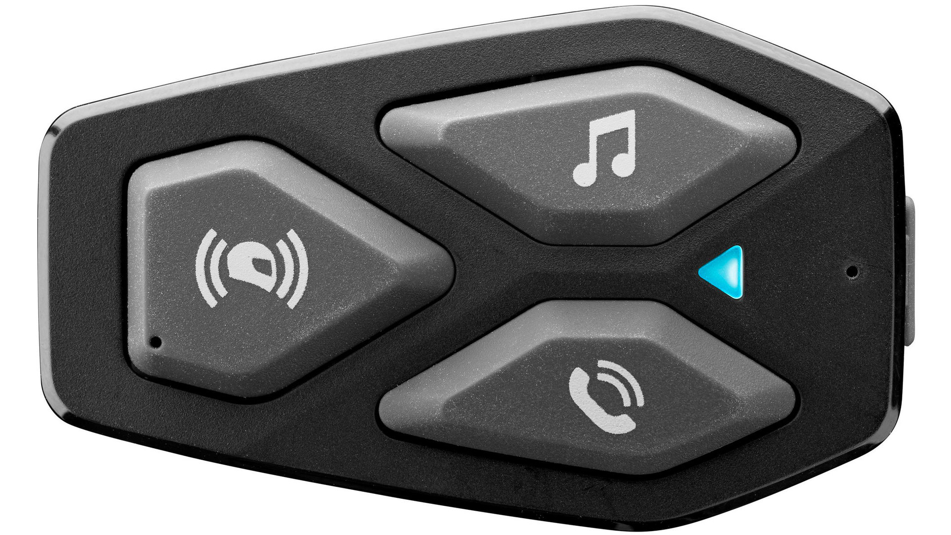 INTERPHONE Helmkommunikationssystem Single-Kit, schwarz