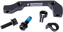 Vorschaubild Shimano Scheibenbremsadapter 180 mm schwarz für 180 mm Scheibe (Sonderposten, lose)