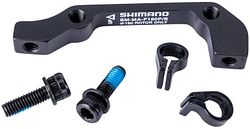 Shimano Scheibenbremsadapter 180 mm schwarz für 180 mm Scheibe (Sonderposten, lose)