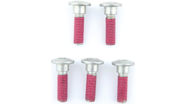 TRW Schraubensatz 5 Stück, M8x1, 25, Schaftlänge 30 mm, Gesamtlänge 33, 2 mm