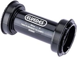 Elvedes Innenlager Twist Fit 46 mm schwarz 86 Gehäusebreite, BB386, passend für CAM
