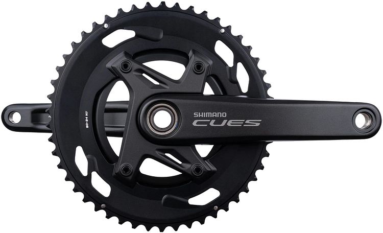 Shimano Kettenradgarnitur CUES FC-U6030-2 50/34 Zähne schwarz