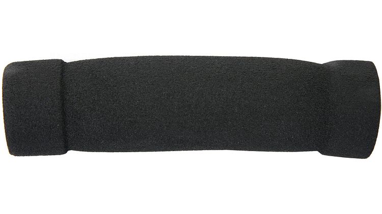 Messingschlager Griff 125 mm schwarz