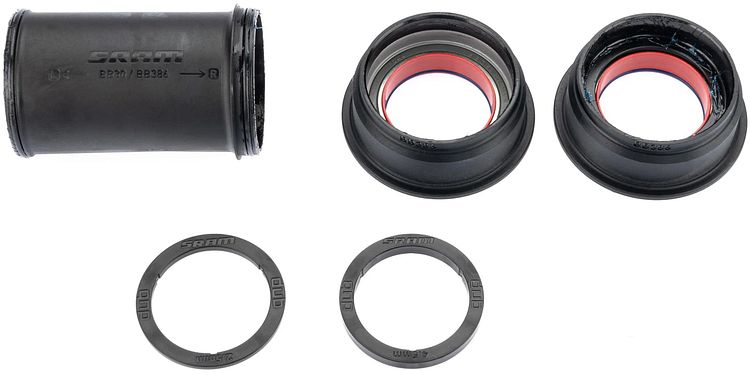 SRAM Innenlager DUB BB386 Road Wide schwarz