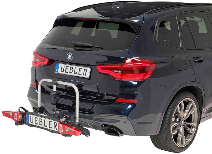 Uebler Heckträger F14 schwarz/silber
