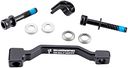Vorschaubild Shimano Scheibenbremsadapter 180 mm schwarz für 180 mm Scheibe, mit neuem Sprengring