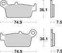 Vorschaubild SBS Scooterbelag 116HF Street Ceramic