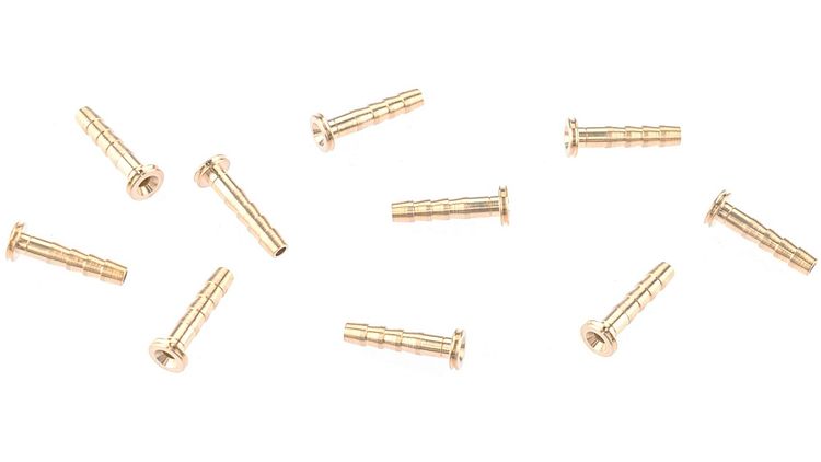 CONTEC Leitungsanschluss Disc Stop Shimano gold Leitungsnippel (Pin), passend für alle g