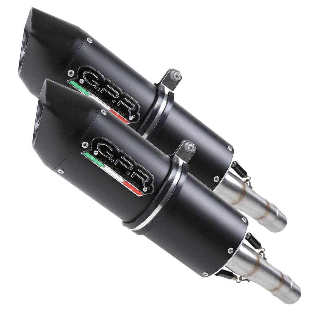 GPR Endschalldämpfer Suzuki Hayabusa 1300 2017/19 e4 Pair EC-Approv. slip-on exhaust Furore Evo4 