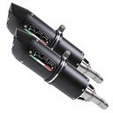 Vorschaubild GPR Endschalldämpfer Suzuki Hayabusa 1300 2017/19 e4 Pair EC-Approv. slip-on exhaust Furore Evo4 