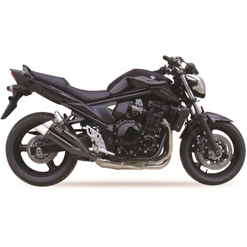 IXIL Hyperlow Black XL Edelstahl Suzuki GSF 650 / 1250 Bandit