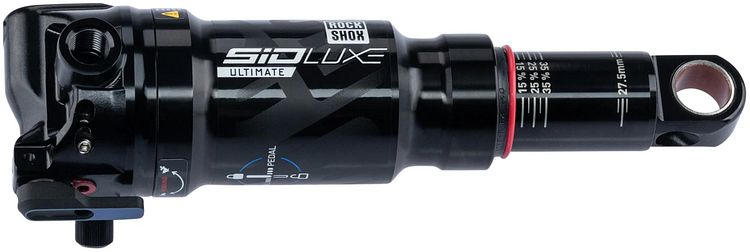 RockShox Federbein SIDLuxe Ultimate 3P 145 mm schwarz 27,5"