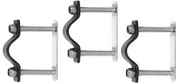 Basil Befestigungs-Set Crate 3-teilig silber