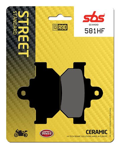 SBS Bremsbelag 581HF Street Ceramic