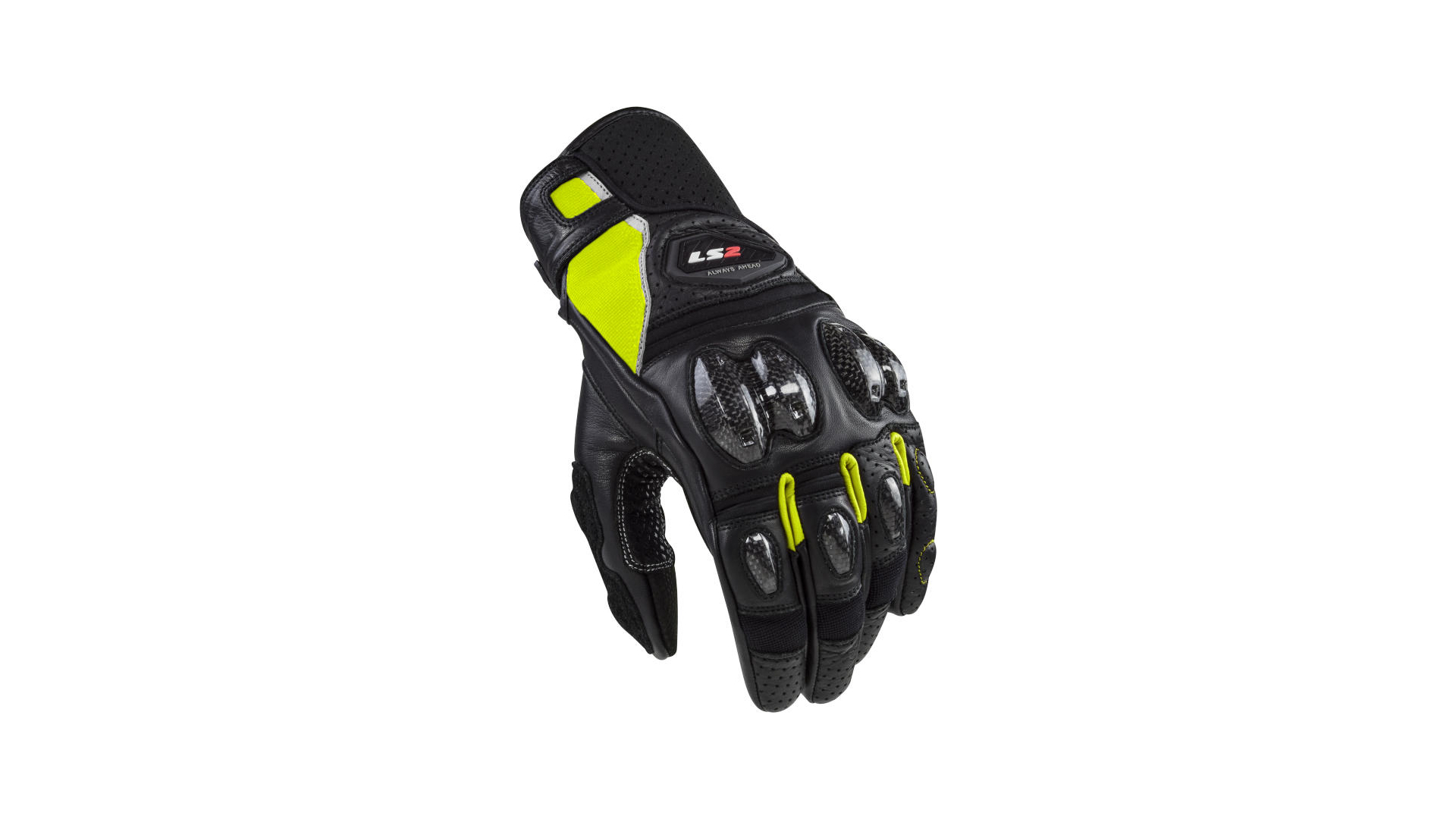LS2 Handschuh Spark II Herren - Schwarz/Gelb  [Größe 3XL]