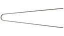 Vorschaubild Curana Schutzblechstrebe 28 Zoll silber 45 mm breit, 410 mm lang